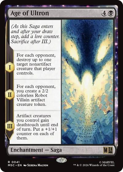 Age of Ultron (Surge Foil) (Commander: Marvel Super Heroes) Near Mint Foil