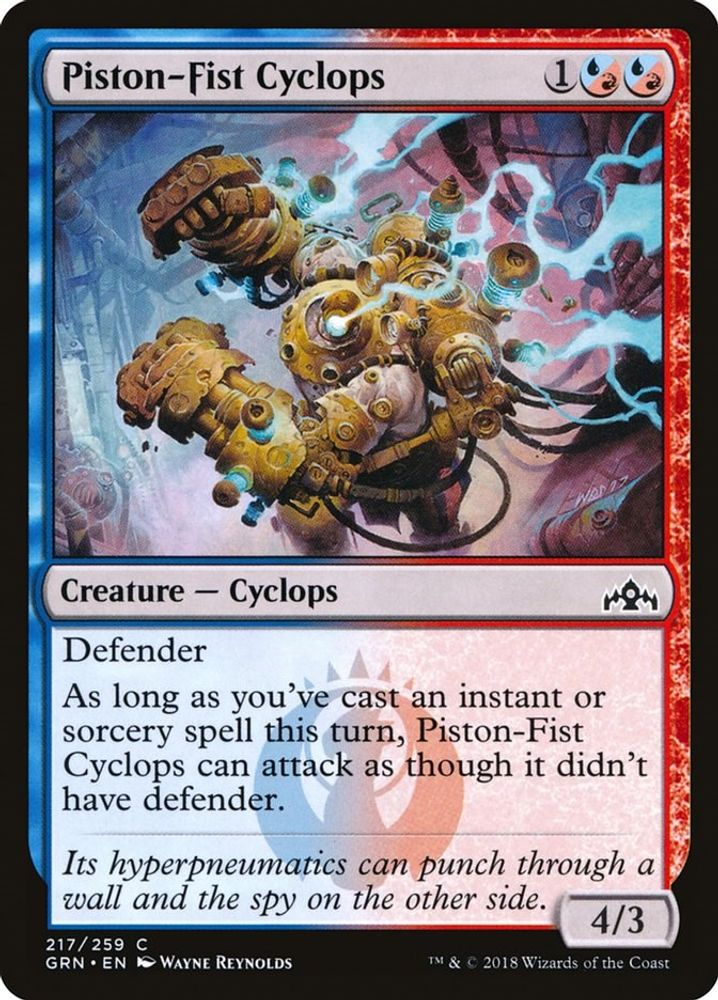 Piston-Fist Cyclops