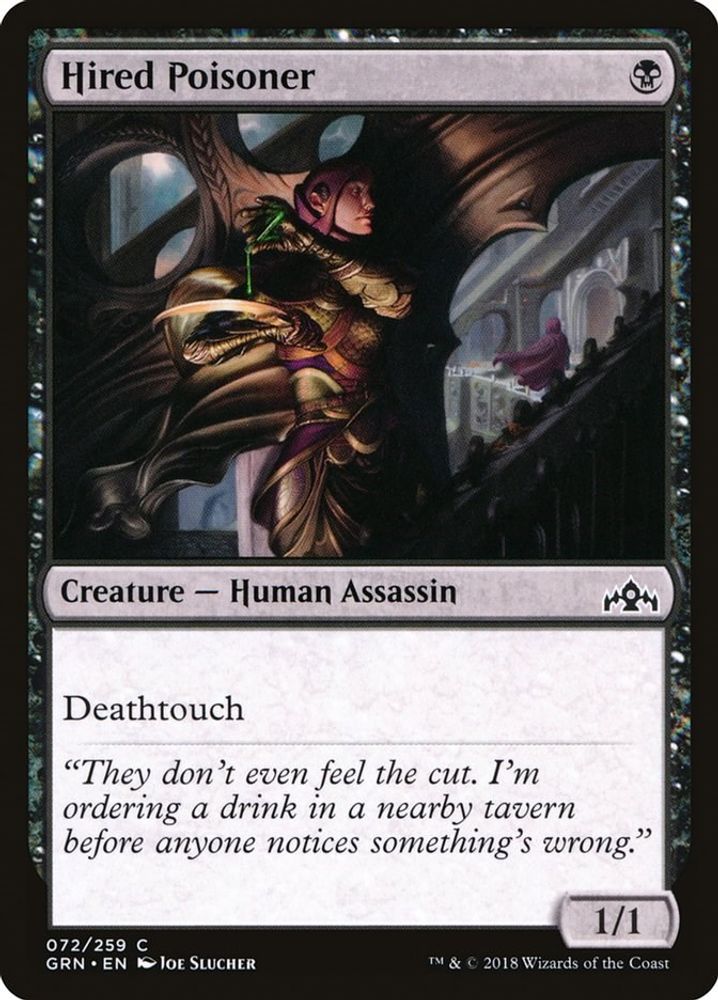 Hired Poisoner