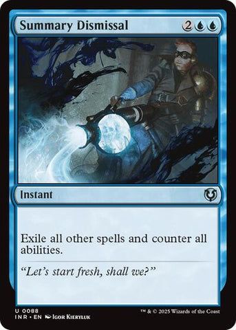 Summary Dismissal (Innistrad Remastered) Near Mint Foil