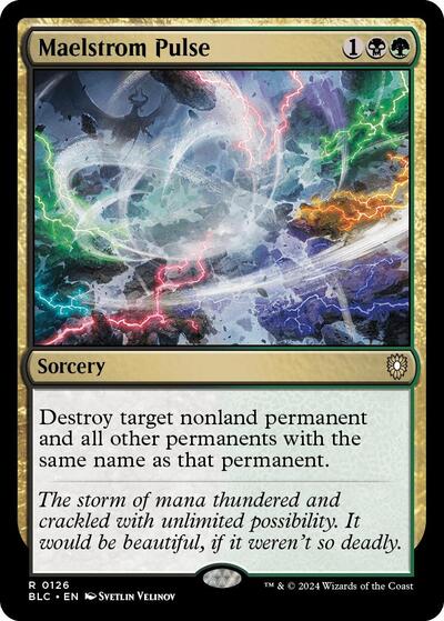 Maelstrom Pulse (Commander: Bloomburrow) Near Mint
