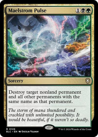 Maelstrom Pulse (Commander: Bloomburrow) Near Mint