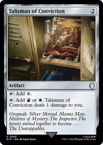Talisman of Conviction (Universes Beyond: Fallout) Near Mint