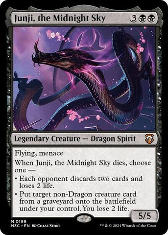 Junji, the Midnight Sky (Commander: Modern Horizons 3) Near Mint