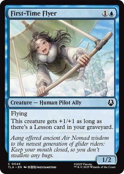 First-Time Flyer (Avatar: The Last Airbender) Near Mint Foil