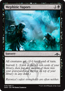 Mephitic Vapors (Guilds of Ravnica) Near Mint Foil