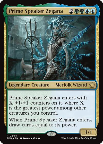Prime Speaker Zegana (Foundations) Near Mint