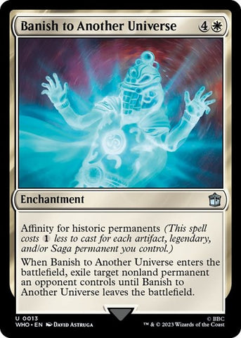 Banish to Another Universe (Universes Beyond: Doctor Who) Near Mint