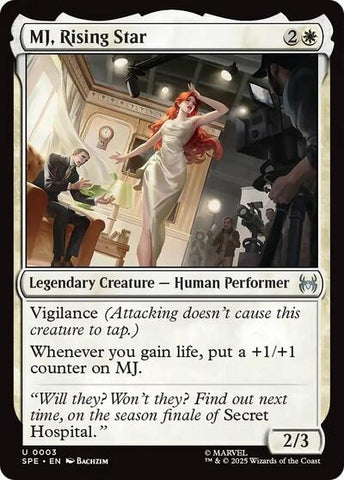 MJ, Rising Star (Marvel's Spider-Man: Eternal-Legal) Near Mint Foil