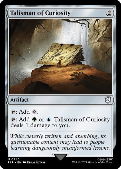 Talisman of Curiosity (Universes Beyond: Fallout) Near Mint