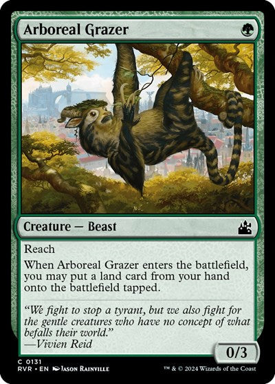 Arboreal Grazer (Ravnica Remastered) Near Mint Foil