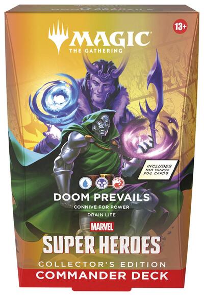 Marvel Super Heroes Commander Deck Doom Prevails (Collector's Edition)