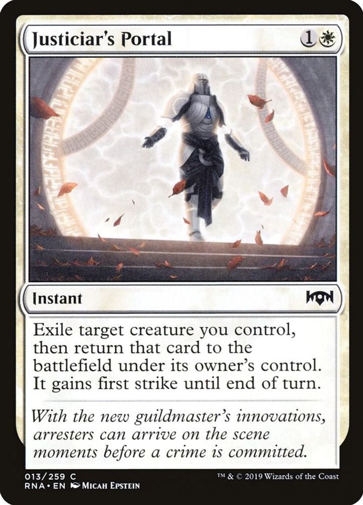 Justiciar's Portal