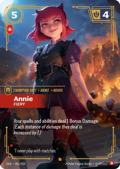 Annie Fiery (Origins: Proving Grounds) Near Mint
