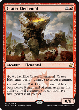 Crater Elemental (Dragons of Tarkir) Near Mint