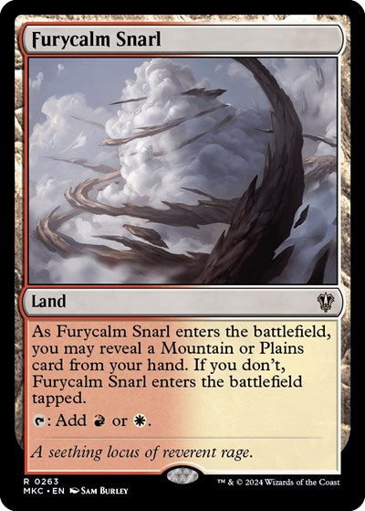 Furycalm Snarl (Commander: Murders at Karlov Manor) Near Mint