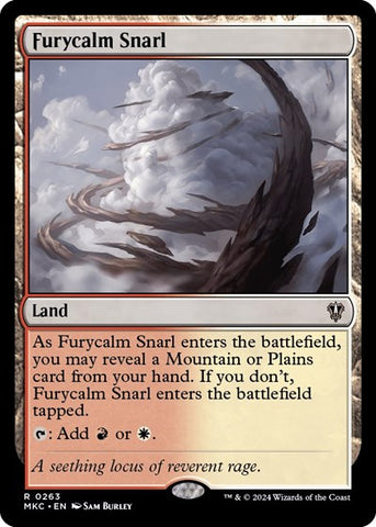 Furycalm Snarl (Commander: Murders at Karlov Manor) Near Mint