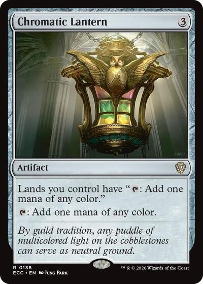 Chromatic Lantern (Commander: Lorwyn Eclipsed) Near Mint
