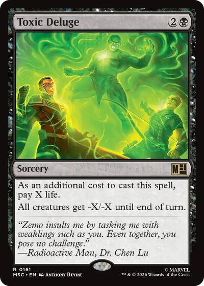 Toxic Deluge (Commander: Marvel Super Heroes) Near Mint