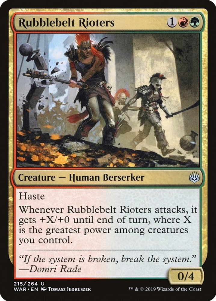 Rubblebelt Rioters
