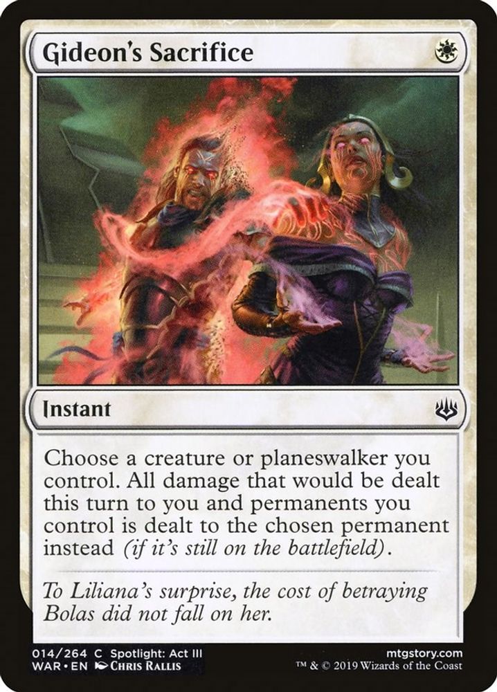 Gideon's Sacrifice