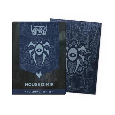 Dragon Shield Guildpact Series Dual Matte: Standard Art Sleeves House Dimir (100-Pack)
