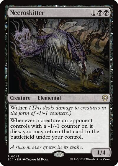 Necroskitter (Commander: Lorwyn Eclipsed) Near Mint