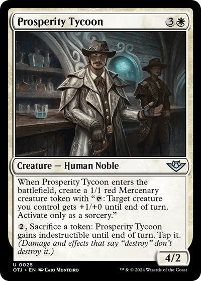 Prosperity Tycoon (Outlaws of Thunder Junction) Near Mint Foil