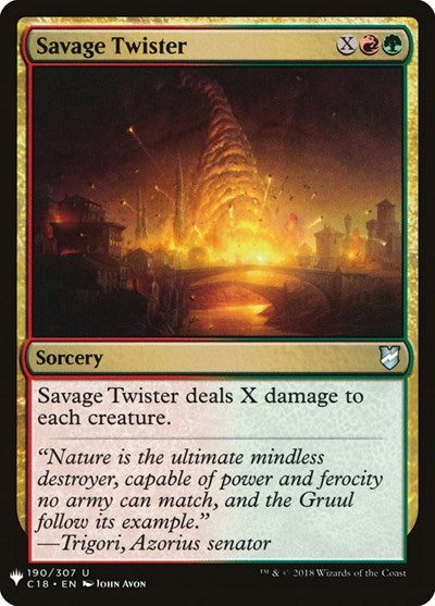 Savage Twister (Mystery Booster) Near Mint