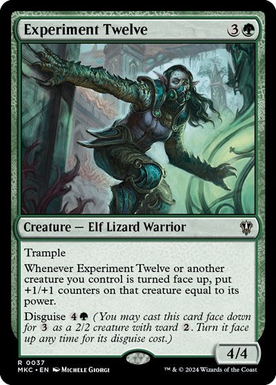 Experiment Twelve (Commander: Murders at Karlov Manor) Near Mint