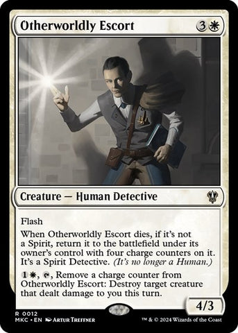Otherworldly Escort (Commander: Murders at Karlov Manor) Near Mint