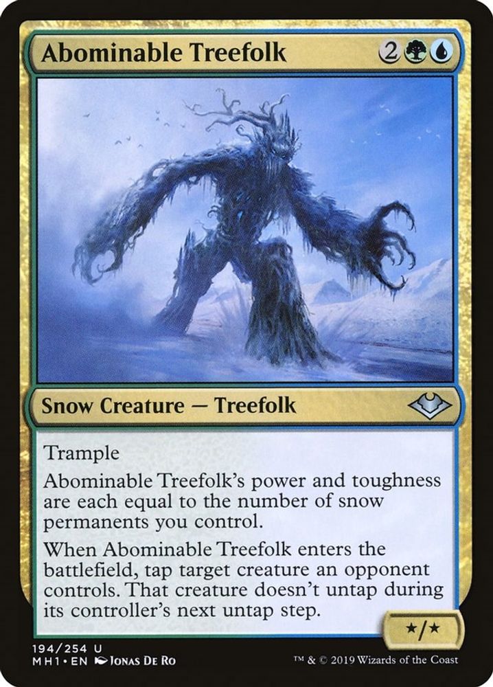 Abominable Treefolk