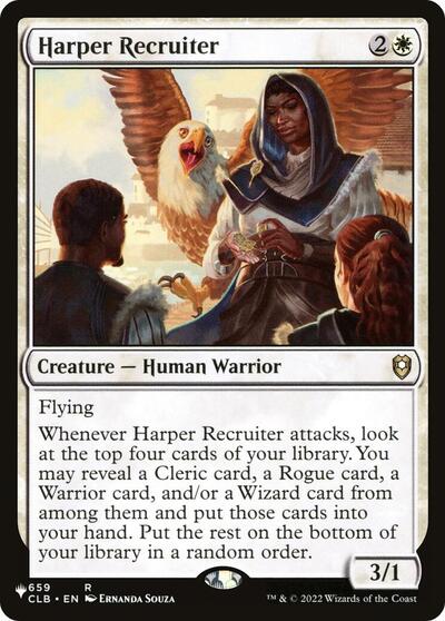 Harper Recruiter (CLB) (The List) Near Mint
