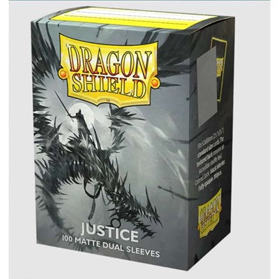 Dragon Shield Dual Matte Standard Sleeves Justice (100-Pack) (Dragon Shield) New