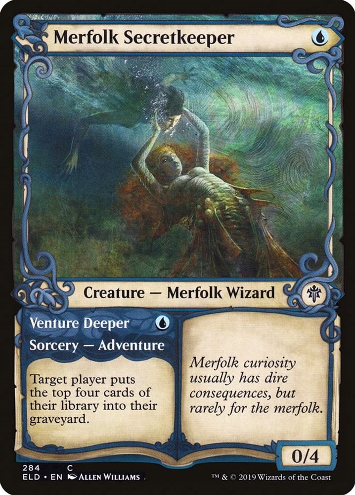 Merfolk Secretkeeper (Showcase)