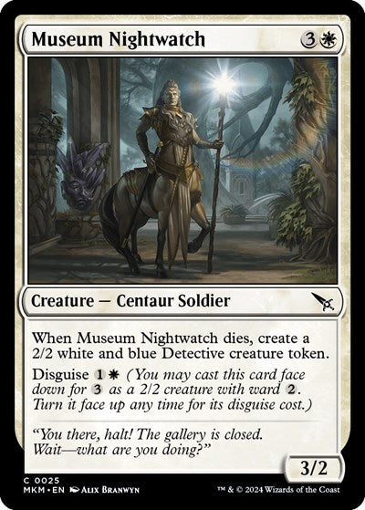 Museum Nightwatch (Murders at Karlov Manor) Near Mint Foil