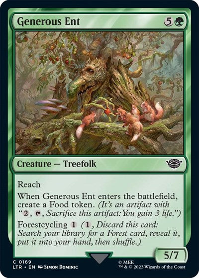 Generous Ent (Universes Beyond: The Lord of the Rings: Tales of Middle-earth) Near Mint