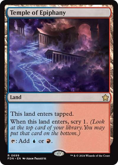 Temple of Epiphany (Foundations) Near Mint