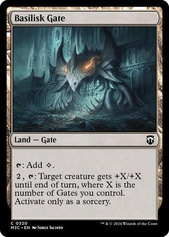 Basilisk Gate (Commander: Modern Horizons 3) Near Mint