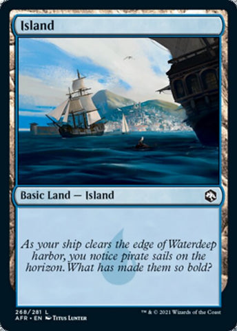 Island (268) (Adventures in the Forgotten Realms) Near Mint