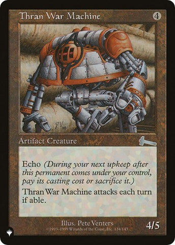 Thran War Machine (The List) Near Mint