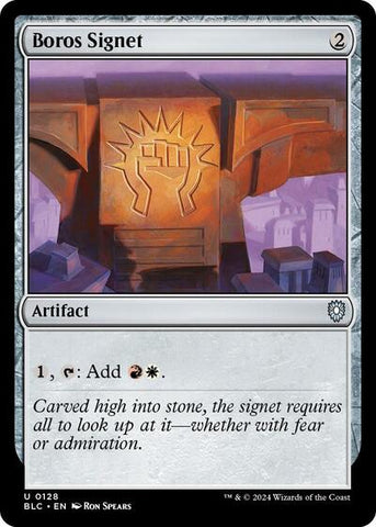 Boros Signet (Commander: Bloomburrow) Near Mint