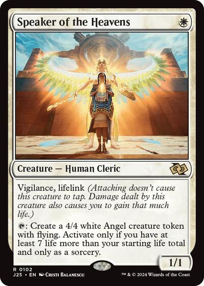 Speaker of the Heavens (Foundations Jumpstart) Near Mint