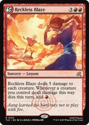 Reckless Blaze (Avatar: The Last Airbender: Eternal-Legal) Near Mint