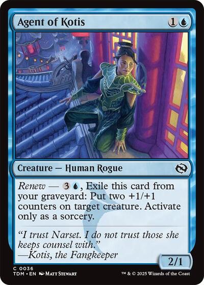 Agent of Kotis (Tarkir: Dragonstorm) Near Mint