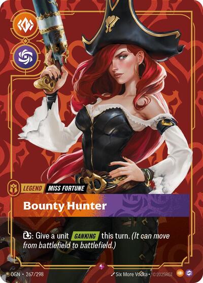 Miss Fortune Bounty Hunter (Origins) Near Mint Foil