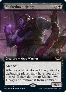 Shakedown Heavy (Extended Art) (Streets of New Capenna) Near Mint