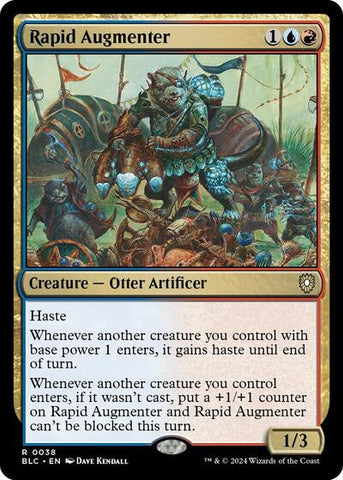 Rapid Augmenter (Commander: Bloomburrow) Near Mint