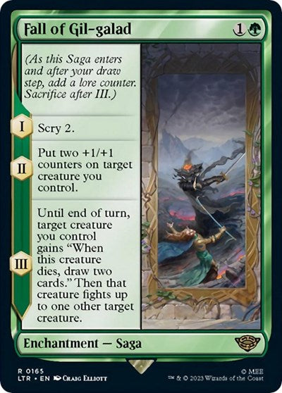 Fall of Gil-galad (Universes Beyond: The Lord of the Rings: Tales of Middle-earth) Near Mint