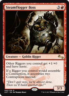 Steamflogger Boss (Unstable) Light Play